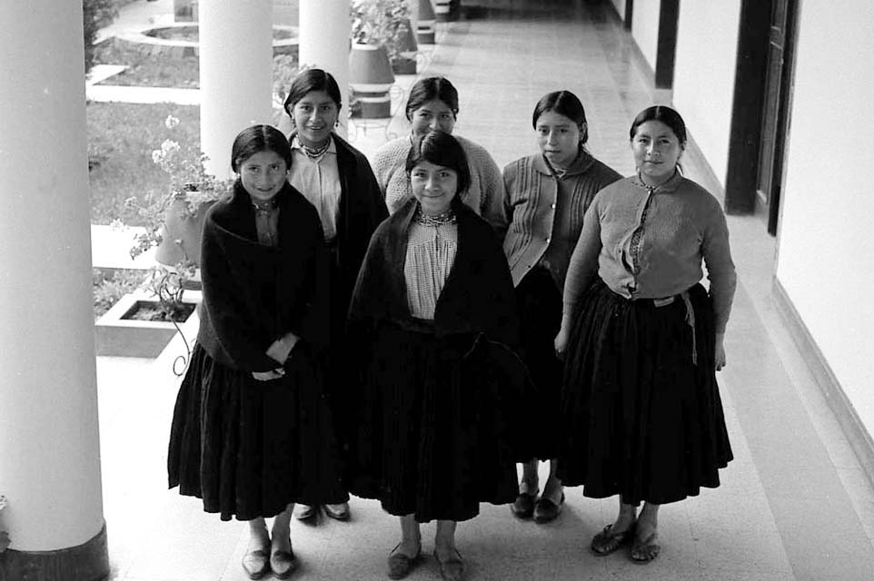 Schoolgirls in Quito